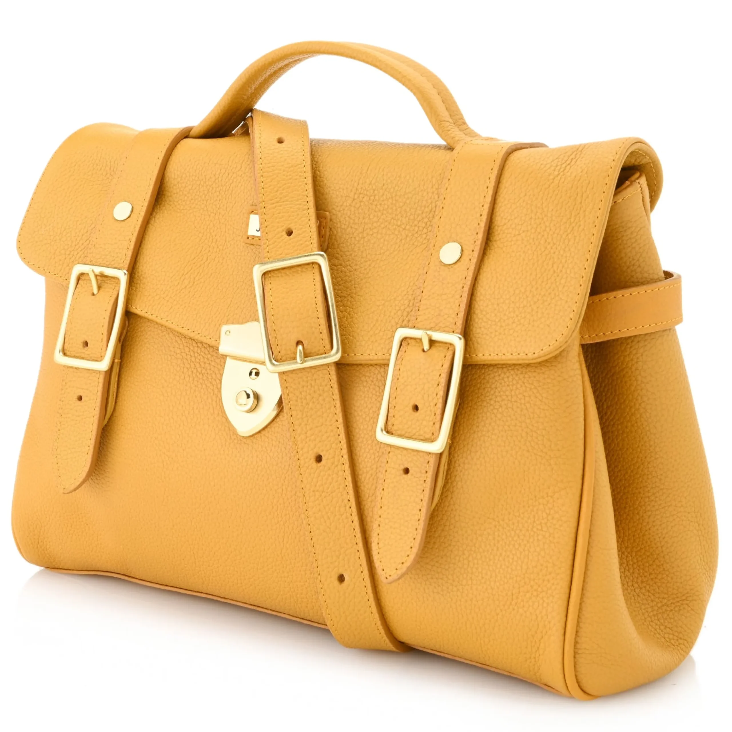 blair_lock_satchel_pebble_leather_2.webp Best Sale J. W. Hulme Co Blair Lock Satchel Pebble Leather