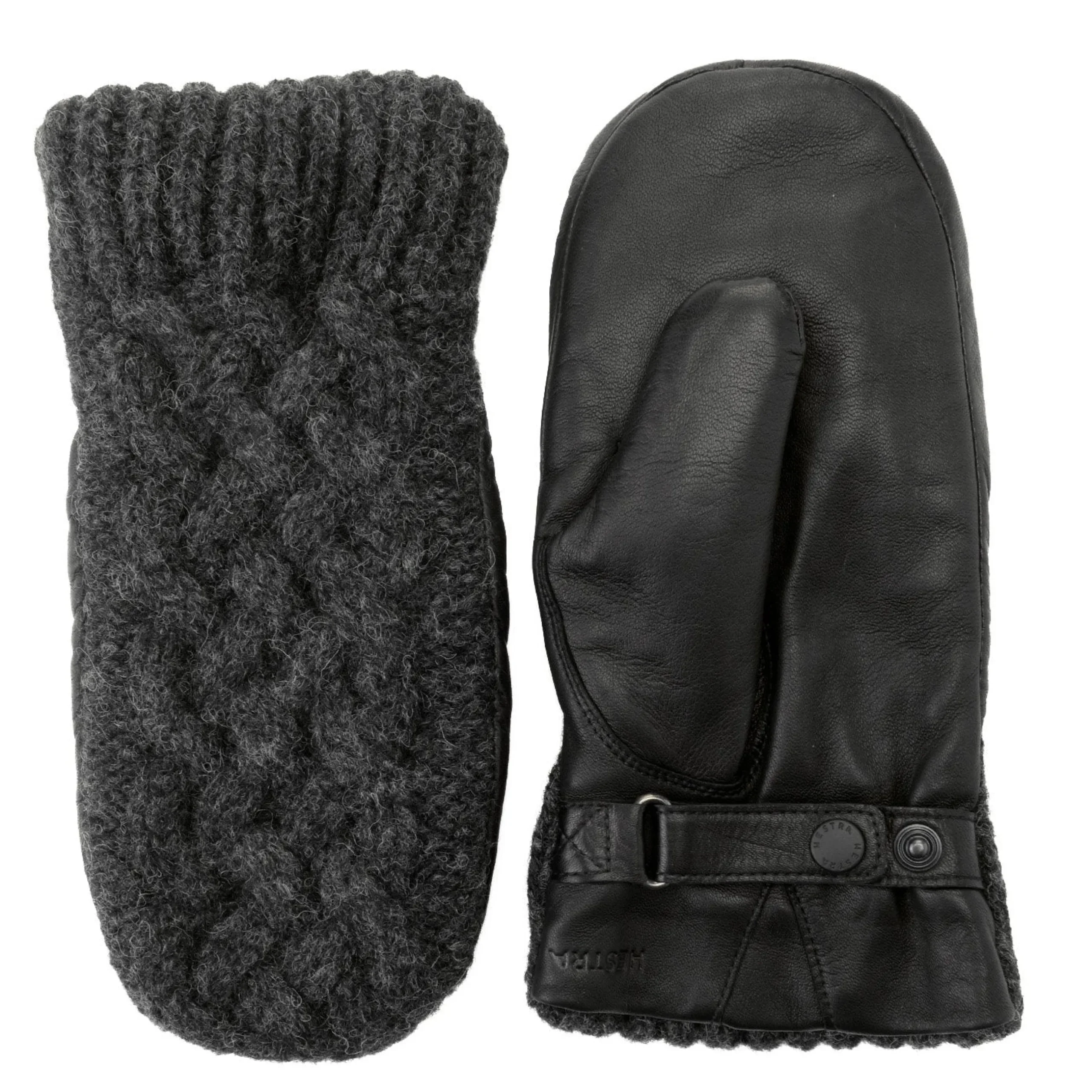 Best J. W. Hulme Co Hestra Ragnhild Cable Knit Leather Mitten