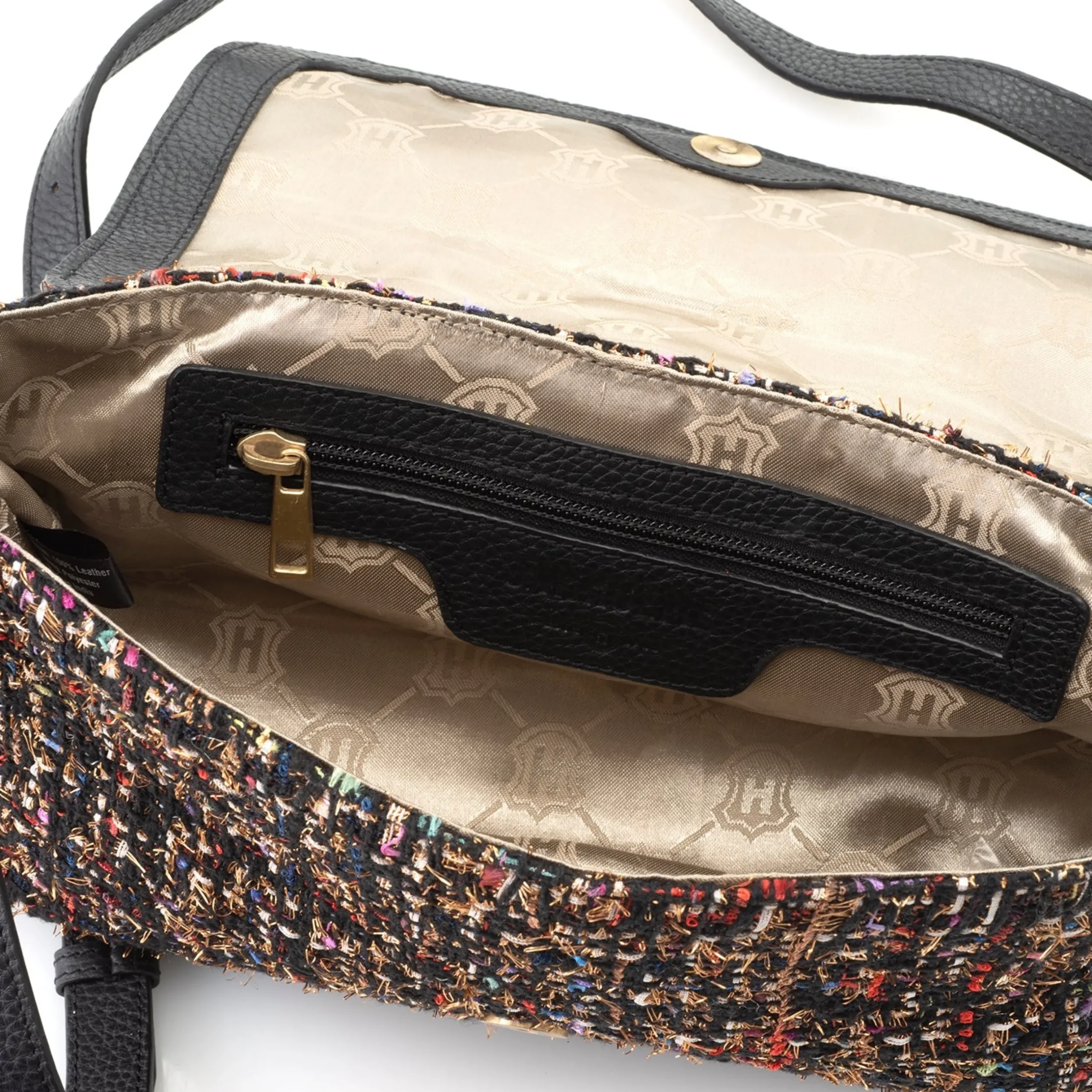maureen_tweed__leather_crossbody_2.webp Best Sale J. W. Hulme Co Maureen Tweed & Leather Crossbody