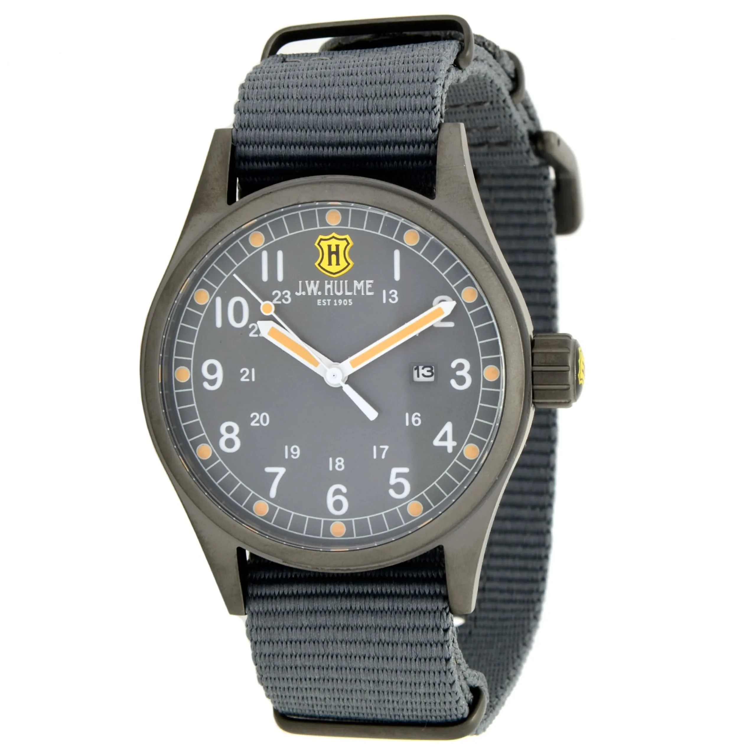 mm_quartz_date_nylon_strap_watch_mens_2.webp Cheap J. W. Hulme Co 42Mm Quartz Date Nylon Strap Watch Men's