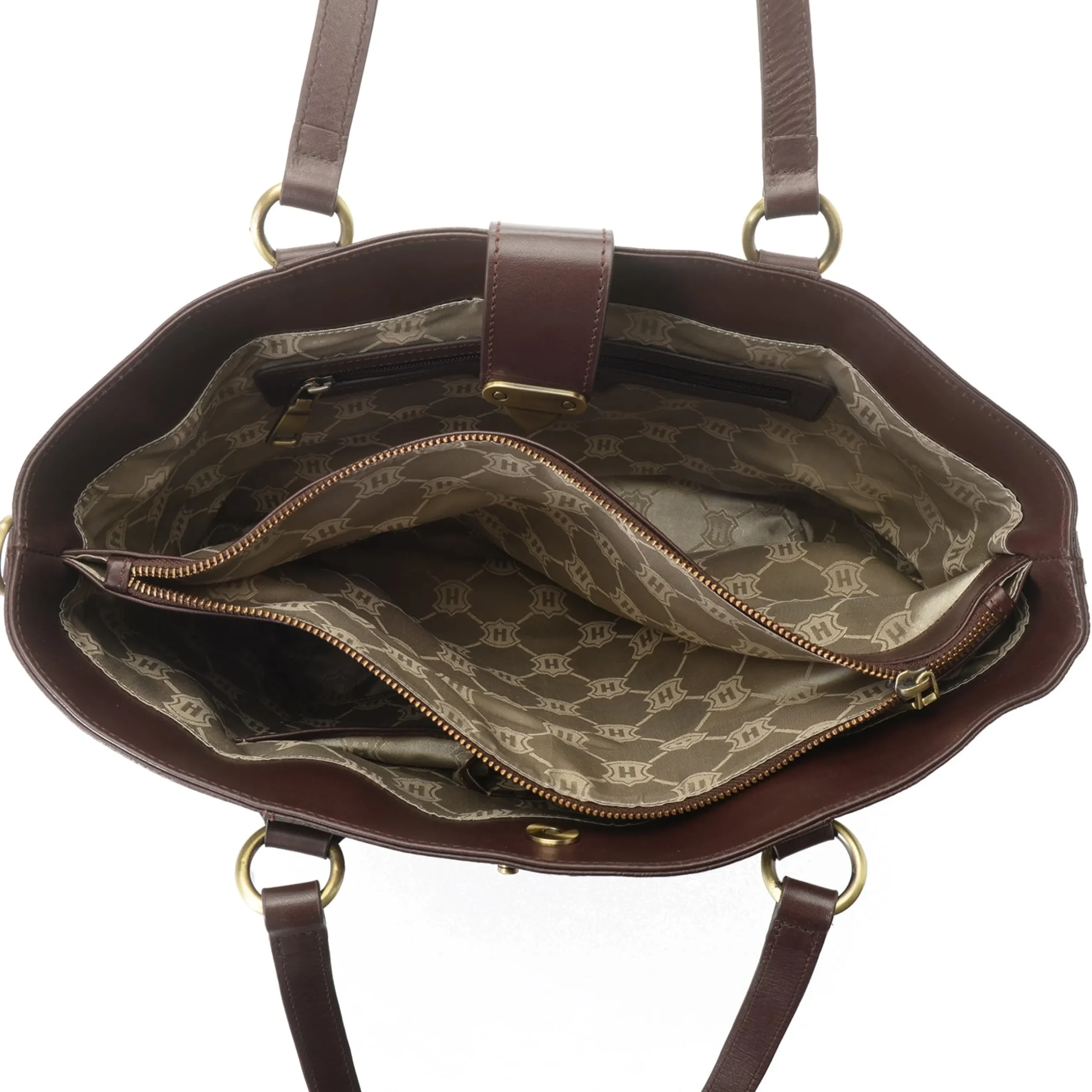 reese_tooled_leather_lock_closure_tote_bag_4.webp Hot J. W. Hulme Co Reese Tooled Leather Lock Closure Tote Bag Brown