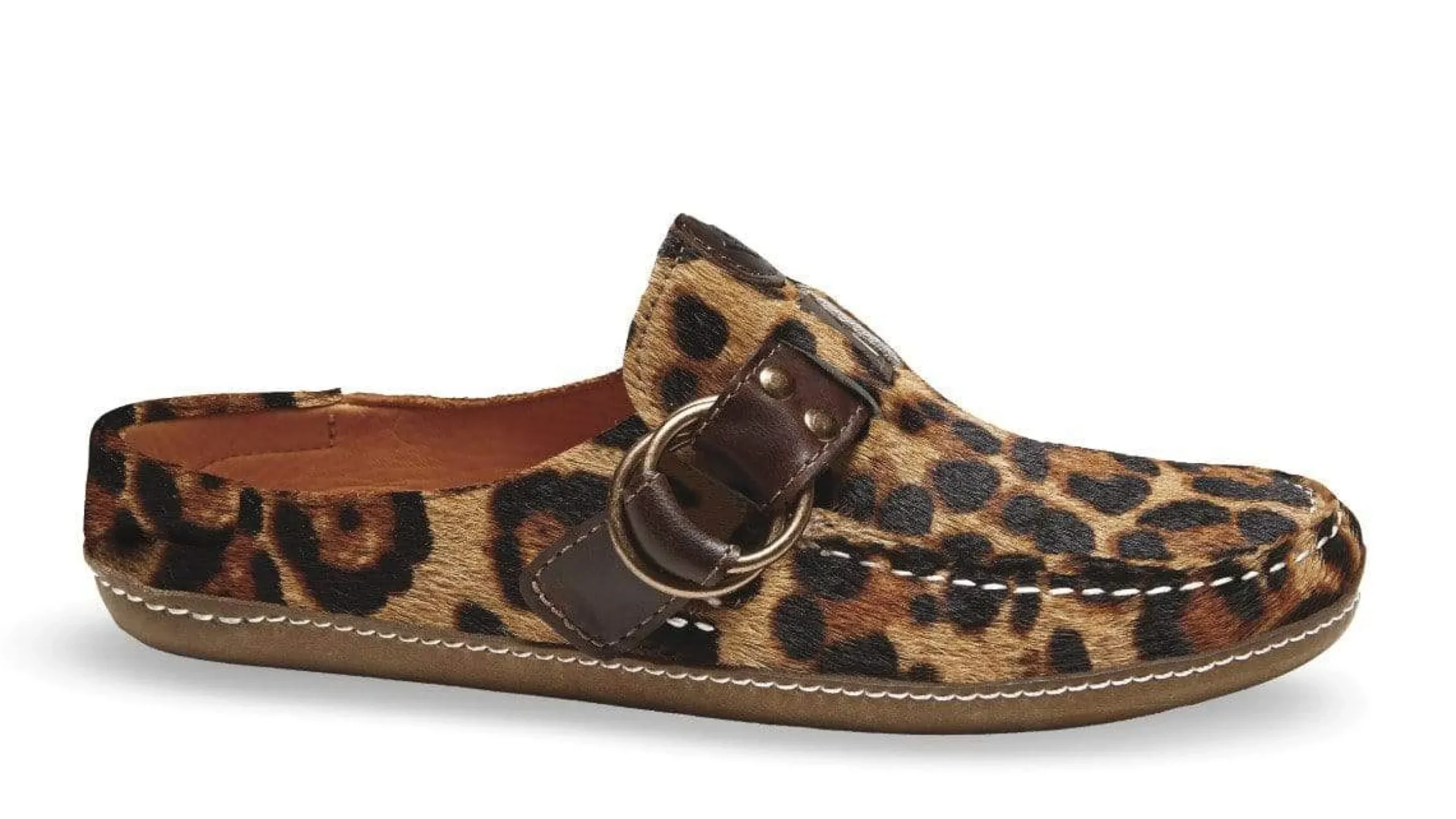 Best J. W. Hulme Co Ring Mule Leopard